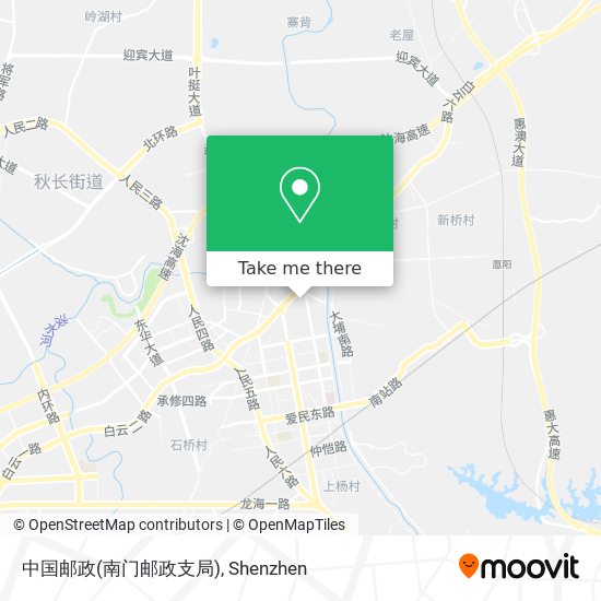 中国邮政(南门邮政支局) map