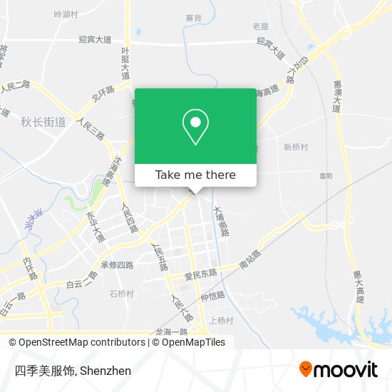 四季美服饰 map