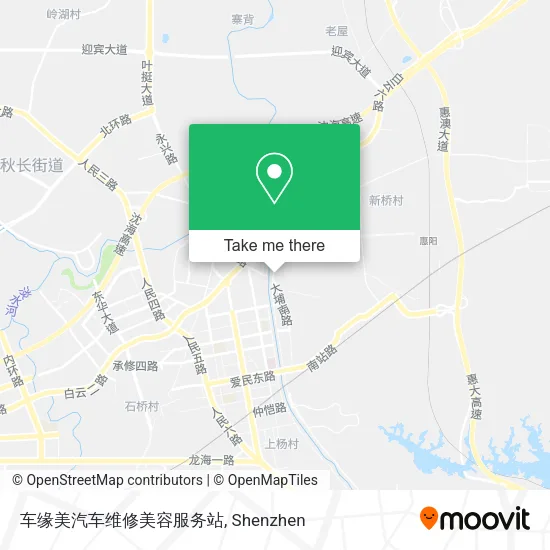 车缘美汽车维修美容服务站 map