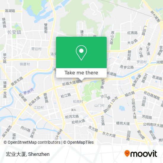 宏业大厦 map