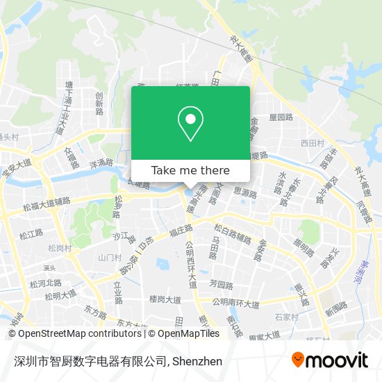 深圳市智厨数字电器有限公司 map