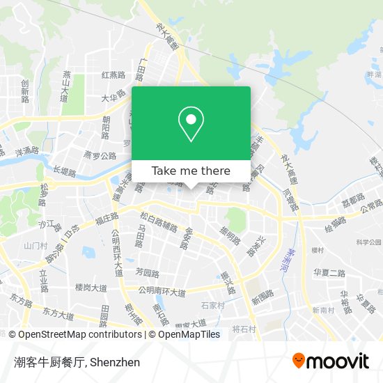 潮客牛厨餐厅 map