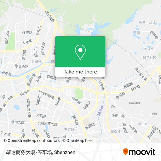 耀达商务大厦-停车场 map
