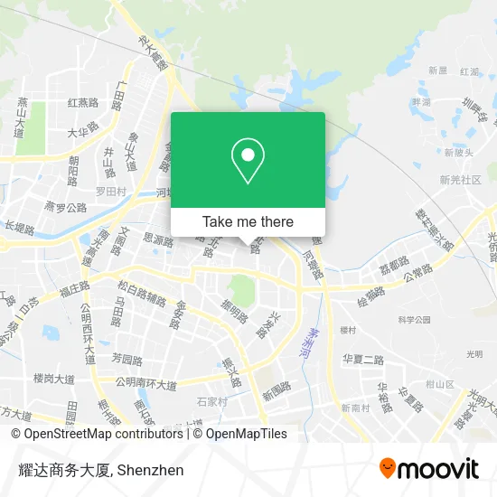 耀达商务大厦 map