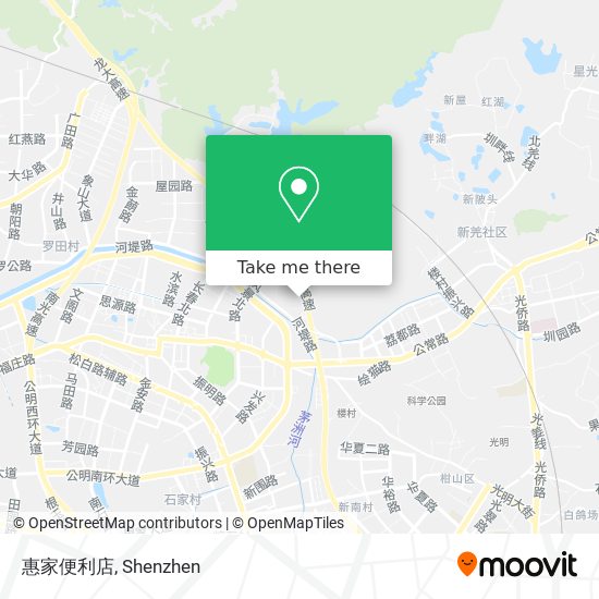 惠家便利店 map
