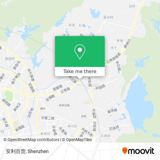 安利百货 map