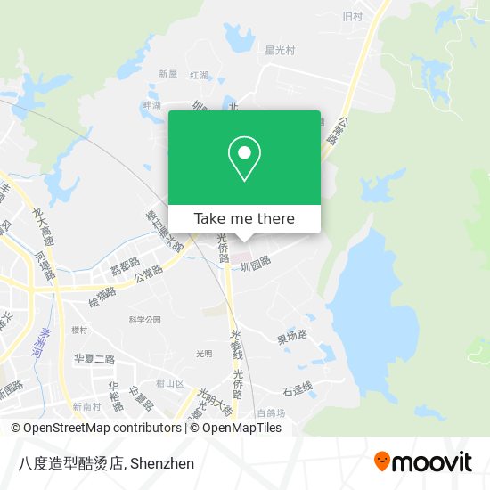 八度造型酷烫店 map