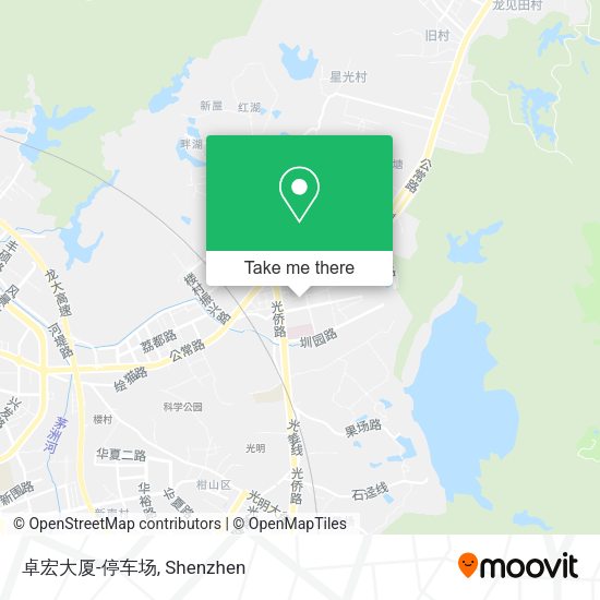 卓宏大厦-停车场 map