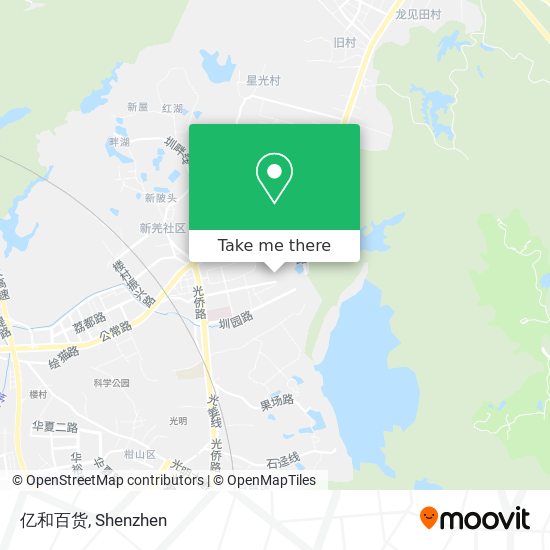 亿和百货 map