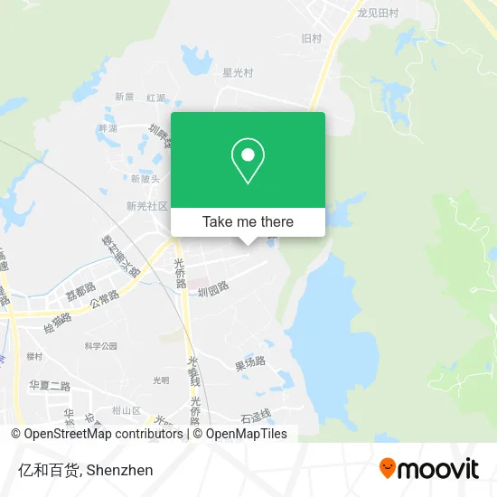 亿和百货 map
