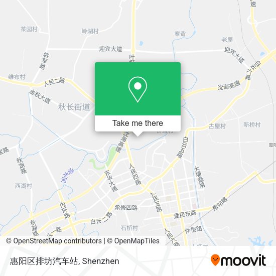 惠阳区排坊汽车站 map