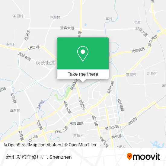 新汇发汽车修理厂 map