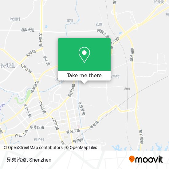 兄弟汽修 map