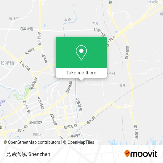 兄弟汽修 map