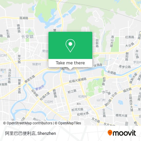 阿里巴巴便利店 map