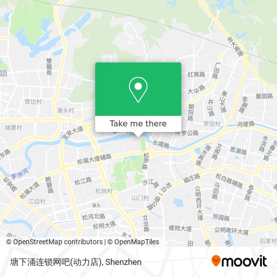 塘下涌连锁网吧(动力店) map