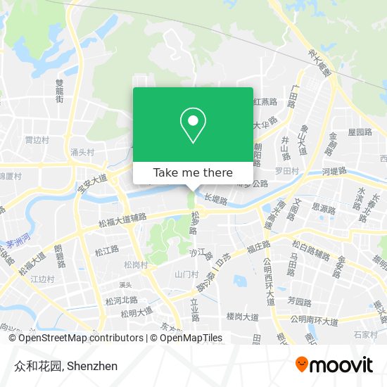 众和花园 map