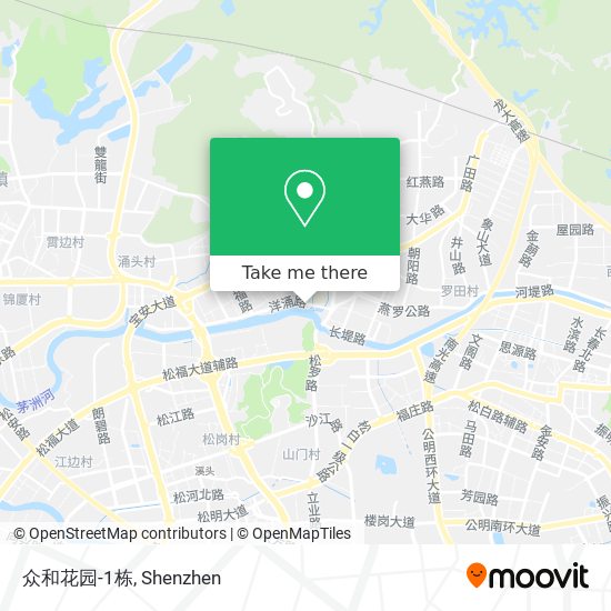 众和花园-1栋 map