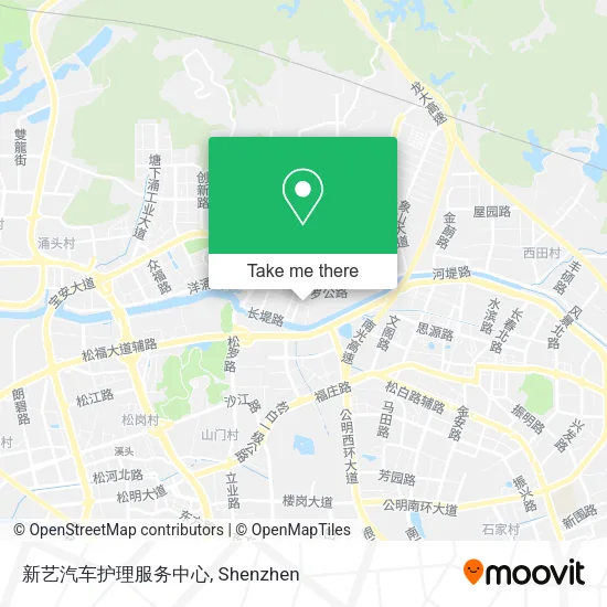 新艺汽车护理服务中心 map