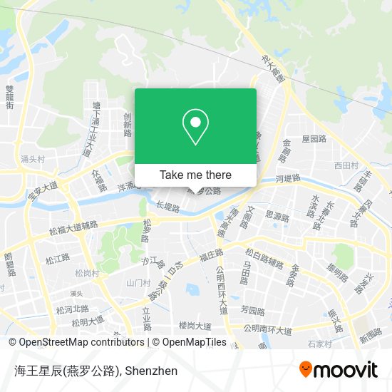 海王星辰(燕罗公路) map