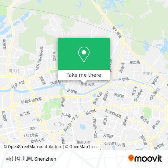 燕川幼儿园 map