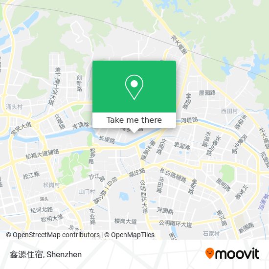 鑫源住宿 map