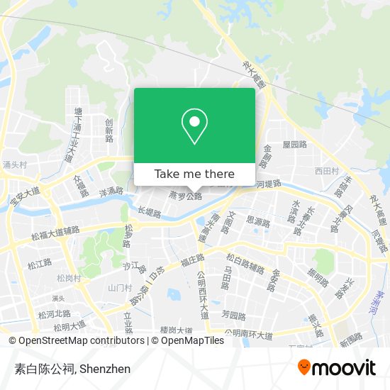 素白陈公祠 map