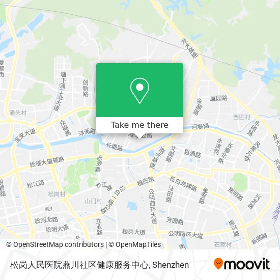 松岗人民医院燕川社区健康服务中心 map