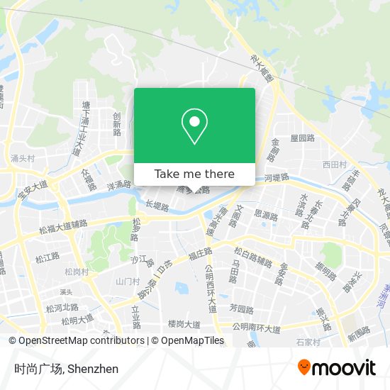 时尚广场 map