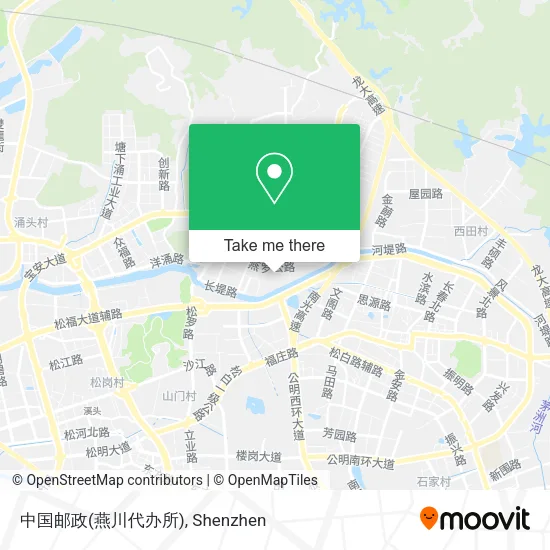 中国邮政(燕川代办所) map