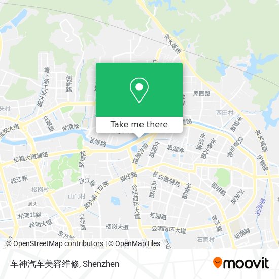 车神汽车美容维修 map