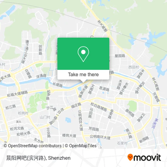 晨阳网吧(滨河路) map