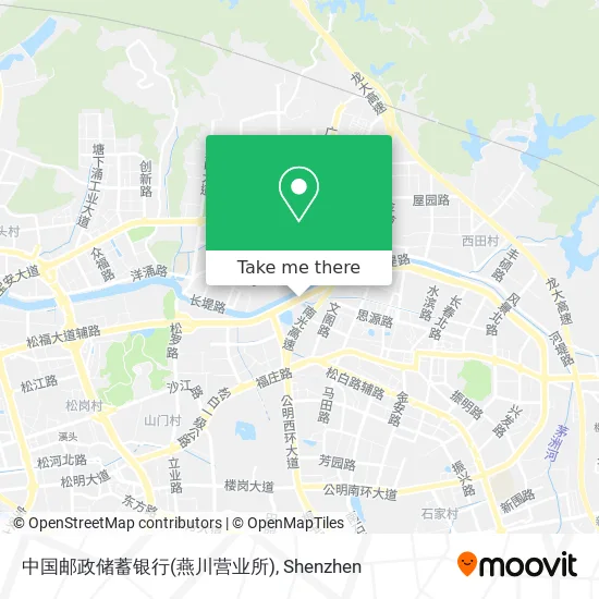 中国邮政储蓄银行(燕川营业所) map