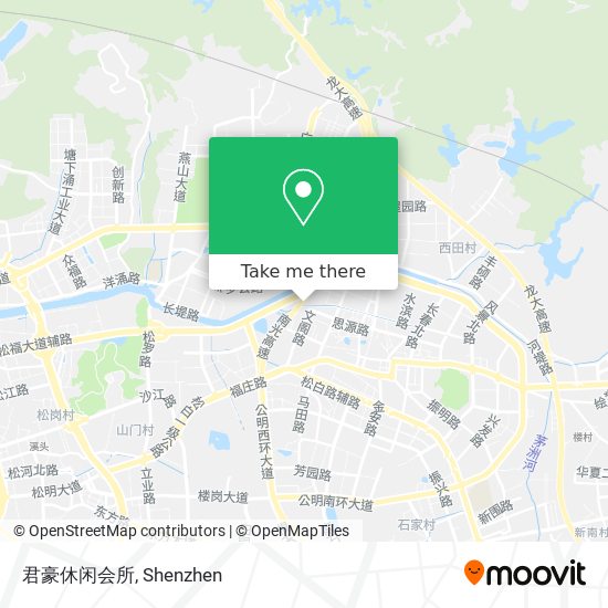 君豪休闲会所 map