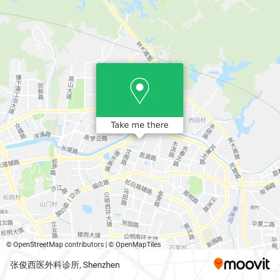 张俊西医外科诊所 map