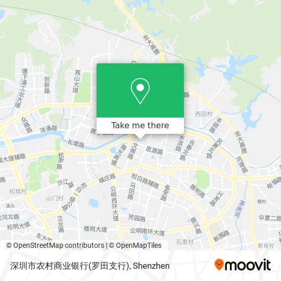 深圳市农村商业银行(罗田支行) map