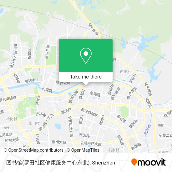 图书馆(罗田社区健康服务中心东北) map