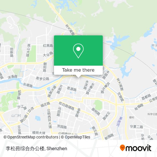 李松蓢综合办公楼 map