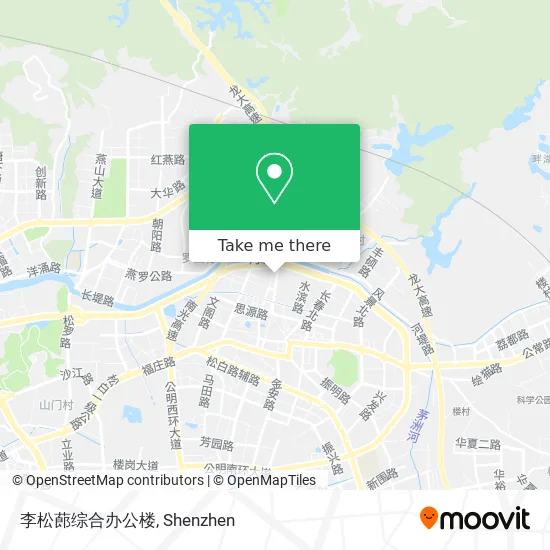 李松蓢综合办公楼 map