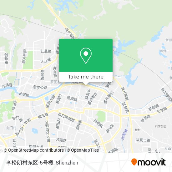 李松朗村东区-5号楼 map