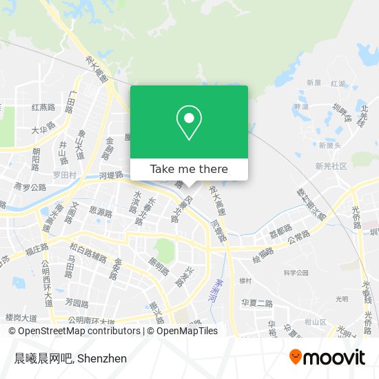 晨曦晨网吧 map