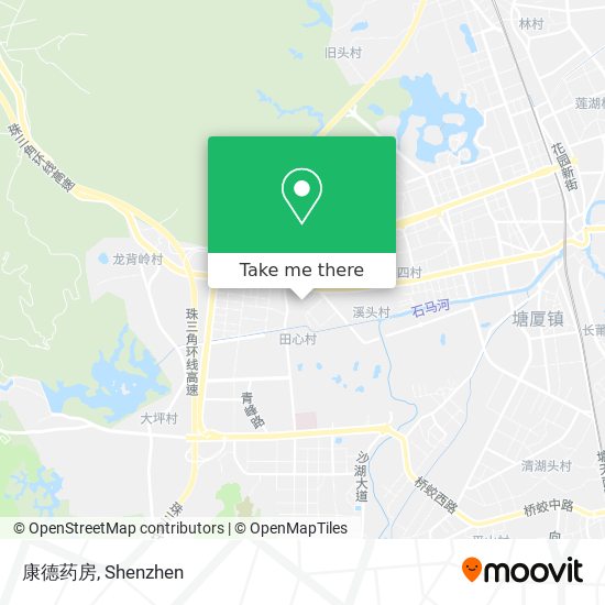 康德药房 map