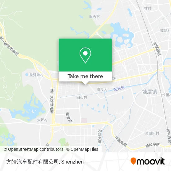 方皓汽车配件有限公司 map