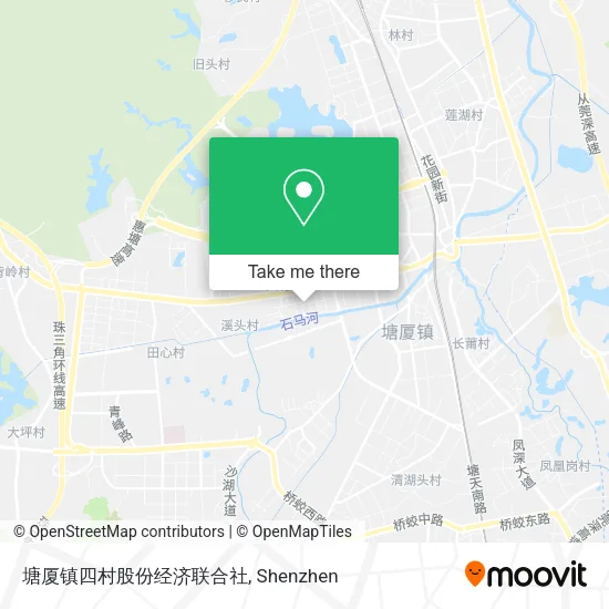 塘厦镇四村股份经济联合社 map