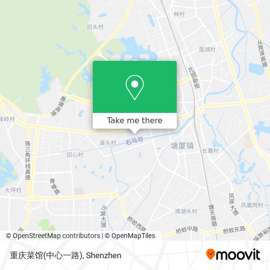 重庆菜馆(中心一路) map