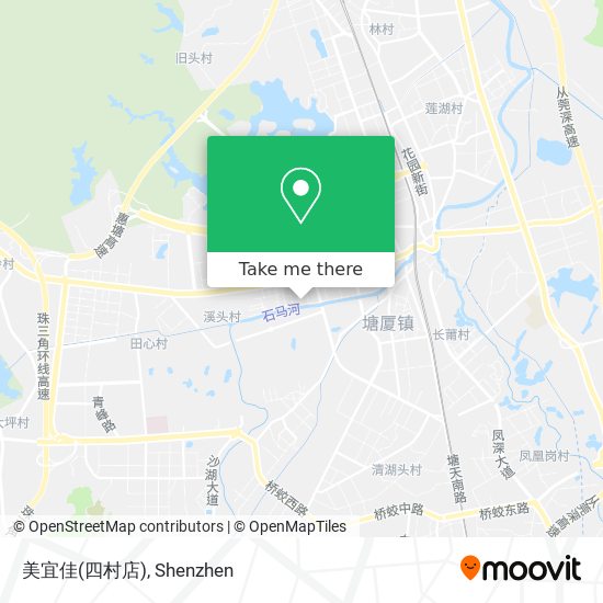 美宜佳(四村店) map
