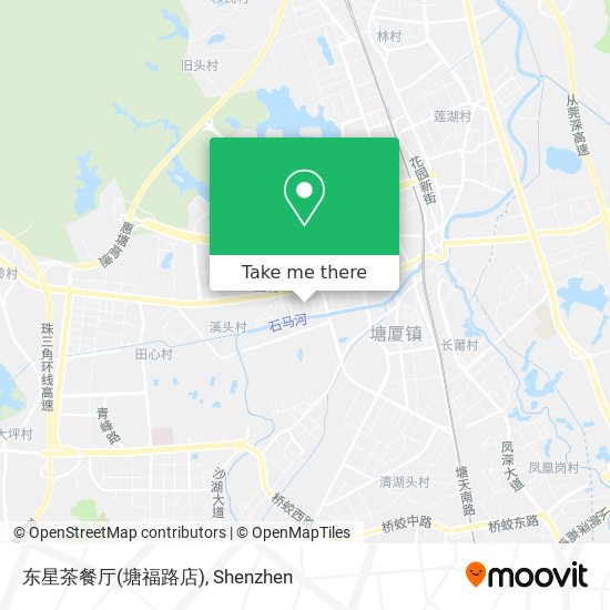 东星茶餐厅(塘福路店) map