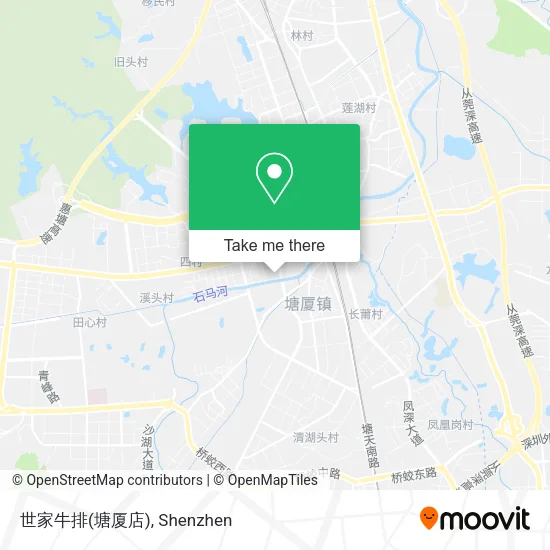 世家牛排(塘厦店) map