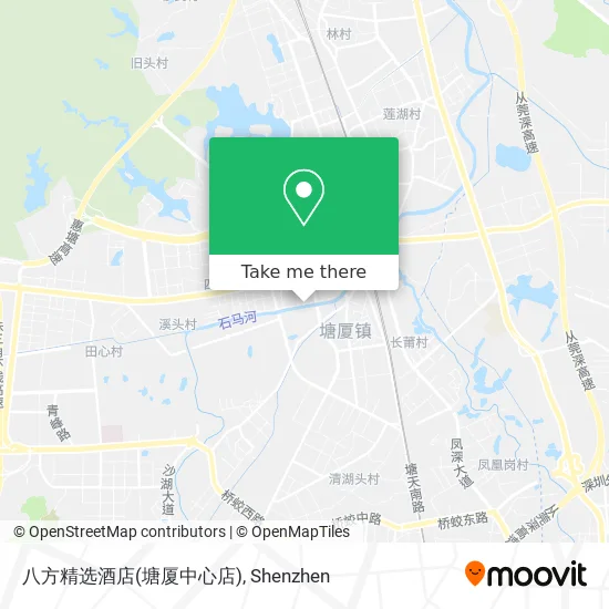 八方精选酒店(塘厦中心店) map