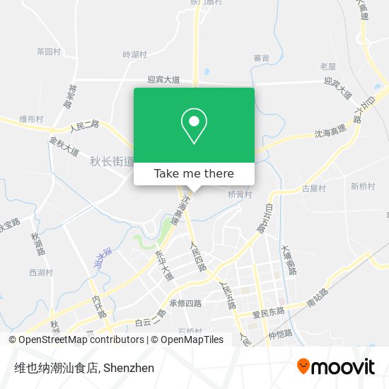 维也纳潮汕食店 map
